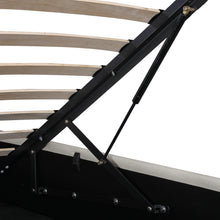 Load image into Gallery viewer, Shell Queen Gas Lift Bed Frame - Beige