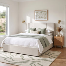 Load image into Gallery viewer, Trim Queen Gas Lift Bed Frame - Oatmeal