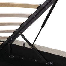 Load image into Gallery viewer, Trim Queen Gas Lift Bed Frame - Oatmeal