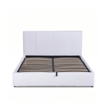 Load image into Gallery viewer, Zenith Queen Gas Lift Bed Frame - White