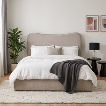 Load image into Gallery viewer, Lylo Queen Gas Lift Bed Frame - Linen Beige