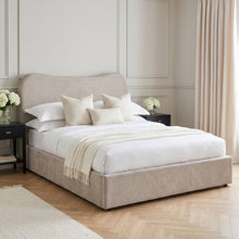 Load image into Gallery viewer, Lylo Queen Gas Lift Bed Frame - Linen Beige