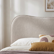Load image into Gallery viewer, Lylo Queen Gas Lift Bed Frame - Linen Beige