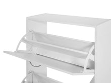 Load image into Gallery viewer, Matilda 3 Drawer Shoe Cabinet Storage Rack - White