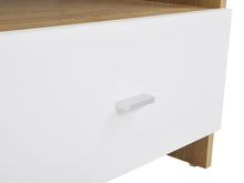 Load image into Gallery viewer, Makalu Wooden Bedside Table Nightstand - Oak