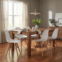 Load image into Gallery viewer, Maya Dining Chair Eiffel Tower Replica - Set of 4 - White