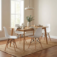 Load image into Gallery viewer, Maya Dining Chair Eiffel Tower Replica - Set of 4 - White