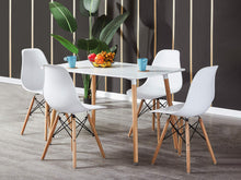 Load image into Gallery viewer, Maya Dining Chair Eiffel Tower Replica - Set of 4 - White
