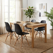 Load image into Gallery viewer, Maya Dining Chair Eiffel Tower Replica - Set of 4 - Black