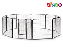 Load image into Gallery viewer, 21015 - Bingo Dog Pet Play Pen 80 x 80cm - 10 Panel - Betalife
