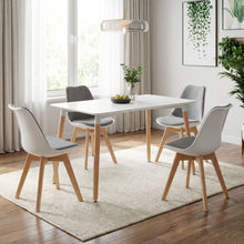 Load image into Gallery viewer, Sana Dining Table Rectangle 120 x 80cm - White