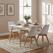 Load image into Gallery viewer, Sana Dining Table Rectangle 120 x 80cm - White