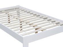 Load image into Gallery viewer, Meri King Single Wooden Bed Frame - White