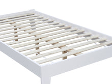 Load image into Gallery viewer, Meri King Single Wooden Bed Frame - White