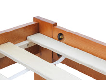 Load image into Gallery viewer, Meri King Single Wooden Bed Frame - Oak
