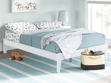 Load image into Gallery viewer, Meri Double Wooden Bed Frame - White
