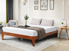 Load image into Gallery viewer, Meri Queen Wooden Bed Frame - Oak
