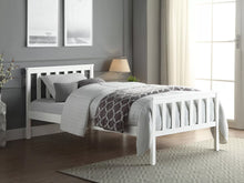 Load image into Gallery viewer, Andes Single Wooden Bed Frame - White
