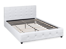 Load image into Gallery viewer, Augusta King PU Bed Frame - White