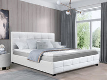 Load image into Gallery viewer, Augusta King PU Bed Frame - White