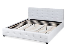 Load image into Gallery viewer, Augusta Super King PU Bed Frame - White