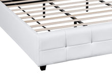 Load image into Gallery viewer, Augusta Super King PU Bed Frame - White