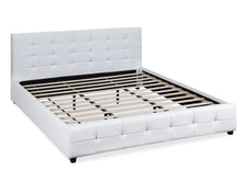 Load image into Gallery viewer, Augusta Super King PU Bed Frame - White