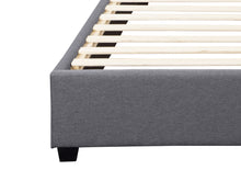 Load image into Gallery viewer, Bromo Fabric Slat Bed Frame - Queen