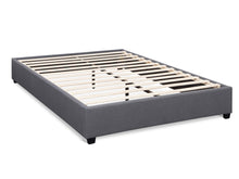 Load image into Gallery viewer, Bromo Fabric Slat Bed Frame - King