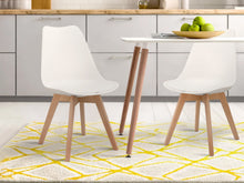 Load image into Gallery viewer, Evelyn Dining Chair Padded - Set of 2 - White