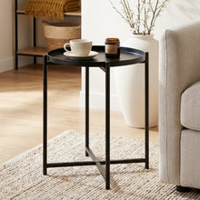Load image into Gallery viewer, Ellison Round Side Table Coffee Table - Black