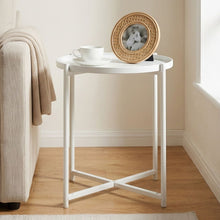 Load image into Gallery viewer, Ellison Round Side Table Coffee Table - White