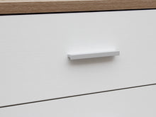 Load image into Gallery viewer, Bram Tallboy 5 Drawer Chest Dresser - Oak