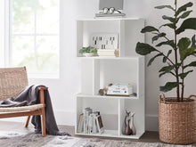 Load image into Gallery viewer, Namak 3 Tier Bookshelf Display Shelf - White