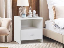 Load image into Gallery viewer, Makalu Wooden Bedside Table Nightstand - White