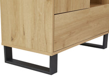 Load image into Gallery viewer, Frohna Bookshelf Cabinet with Drawer - Oak
