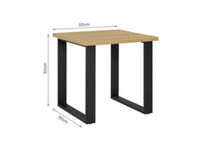 Load image into Gallery viewer, Frohna Square Coffee Table Side Table - Oak
