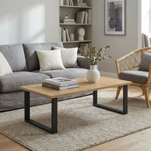 Load image into Gallery viewer, Frohna Rectangular Coffee Table - Oak