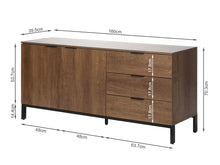 Load image into Gallery viewer, Ocala Sideboard Buffet Table - Walnut
