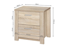Load image into Gallery viewer, Sagano Bedside Table - Oak