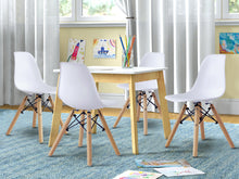 Load image into Gallery viewer, Iris Kids Chair Eiffel Tower Replica - Set of 4 - White
