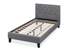 Load image into Gallery viewer, Blane Single Bed Frame - Dark Grey