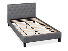 Load image into Gallery viewer, Blane King Single Bed Frame - Dark Grey