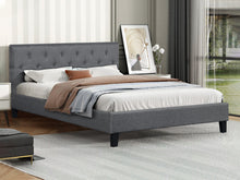 Load image into Gallery viewer, Blane Double Bed Frame - Dark Grey