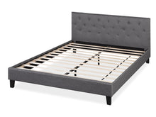 Load image into Gallery viewer, Blane Queen Bed Frame - Dark Grey
