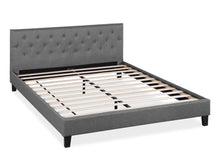 Load image into Gallery viewer, Blane King Bed Frame - Dark Grey