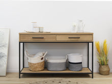 Load image into Gallery viewer, Kaden Wooden Console Table - Oak
