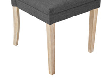 Load image into Gallery viewer, Grace Upholstered Dining Chair - Set of 2 - Dark Grey
