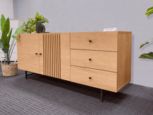 Load image into Gallery viewer, Tarkine 1.6m Sideboard Buffet Table - Oak
