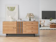 Load image into Gallery viewer, Tarkine 1.6m Sideboard Buffet Table - Oak
